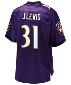 Jamal Lewis Baltimore Ravens Nfl Pro Line Retired Player Jersey - Purple