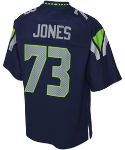 Jamarco Jones Seattle Seahawks Nfl Pro Line Player Jersey - College Navy