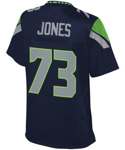 Jamarco Jones Seattle Seahawks Nfl Pro Line Womens Player Jersey - College Navy