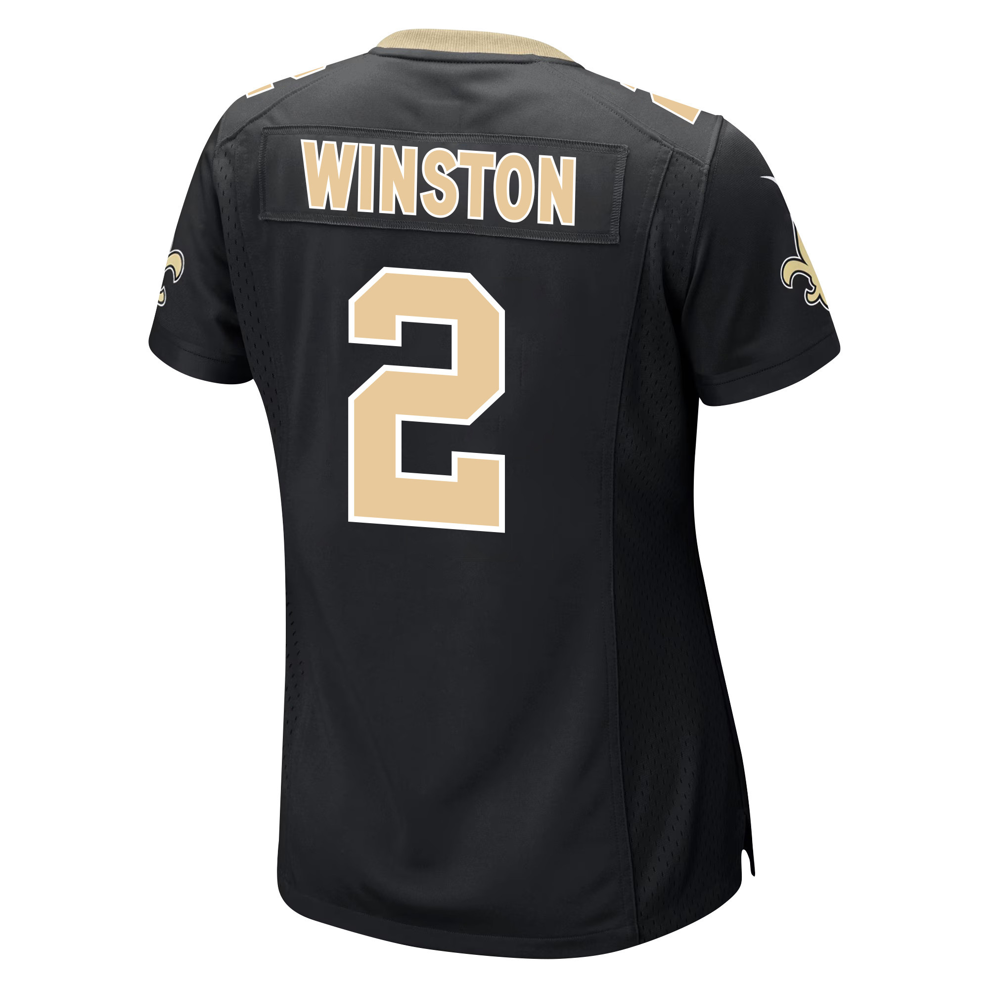 Jameis Winston 2 New Orleans Saints Women Game Jersey - Black