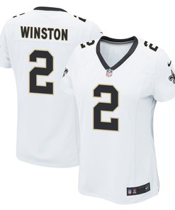 Jameis Winston 2 New Orleans Saints Women Game Jersey - White