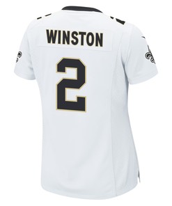 Jameis Winston 2 New Orleans Saints Women Game Jersey - White