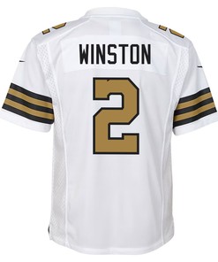 Jameis Winston 2 New Orleans Saints Youth Alternate Game Jersey - White