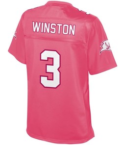 Jameis Winston Tampa Bay Buccaneers Nfl Pro Line Womens Fashion Jersey - Pink
