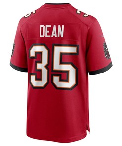 Jamel Dean 35 Tampa Bay Buccaneers Game Jersey - Red