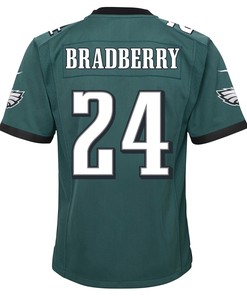 James Bradberry 24 Philadelphia Eagles Super Bowl LVII Champions 2 Stars 2 Stars Youth Game Jersey - Black