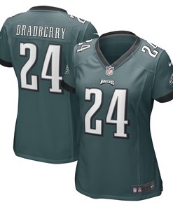 James Bradberry Philadelphia Eagles Women's Game Player Jersey - Midnight Green