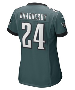 James Bradberry Philadelphia Eagles Women's Game Player Jersey - Midnight Green