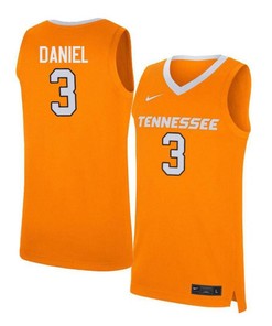 James Daniel 3 Tennessee Volunteers Elite Basketball Men Jersey - Orange