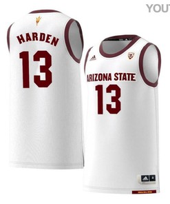 James Harden 13 Arizona State Sun Devils Retro Basketball Youth Jersey - White