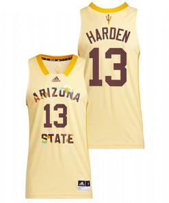 James Harden 13 Yellow Arizona State Sun Devils 2022 Basketball Honoring Black Excellence Jersey