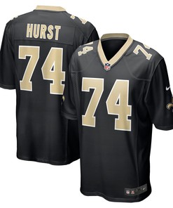 James Hurst New Orleans Saints Game Jersey - Black Nfl