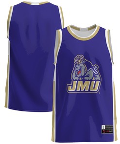 James Madison Dukes Basketball Jersey - Purple Ncaa