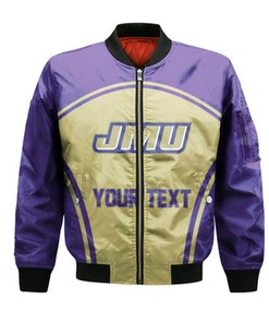 James Madison Dukes Bomber Curve Style Sport- NCAA