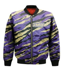 James Madison Dukes Bomber Jacket Sport Style Keep Go On - NCAA