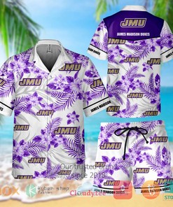 James Madison Dukes Hawaiian Shirt