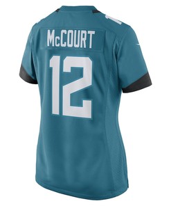 James McCourt Jacksonville Jaguars Women's Game Player Jersey - Teal