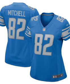 James Mitchell Detroit Lions Womens Player Game Jersey - Blue Nfl
