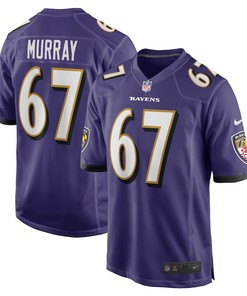 James Murray Baltimore Ravens Player Game Jersey - Purple