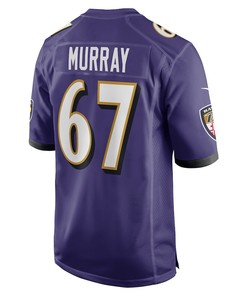 James Murray Baltimore Ravens Player Game Jersey - Purple