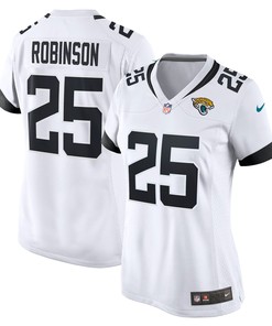 James Robinson Jacksonville Jaguars Womens Game Jersey - White Nfl