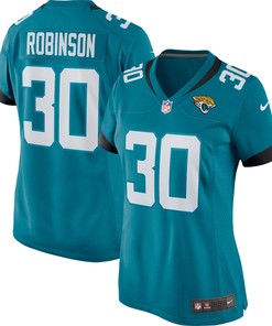 James Robinson Jacksonville Jaguars Womens Player Game Team Jersey - Teal Nfl