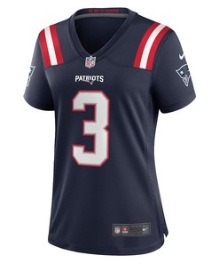 James Robinson New England Patriots Women's Player Game Jersey - Navy