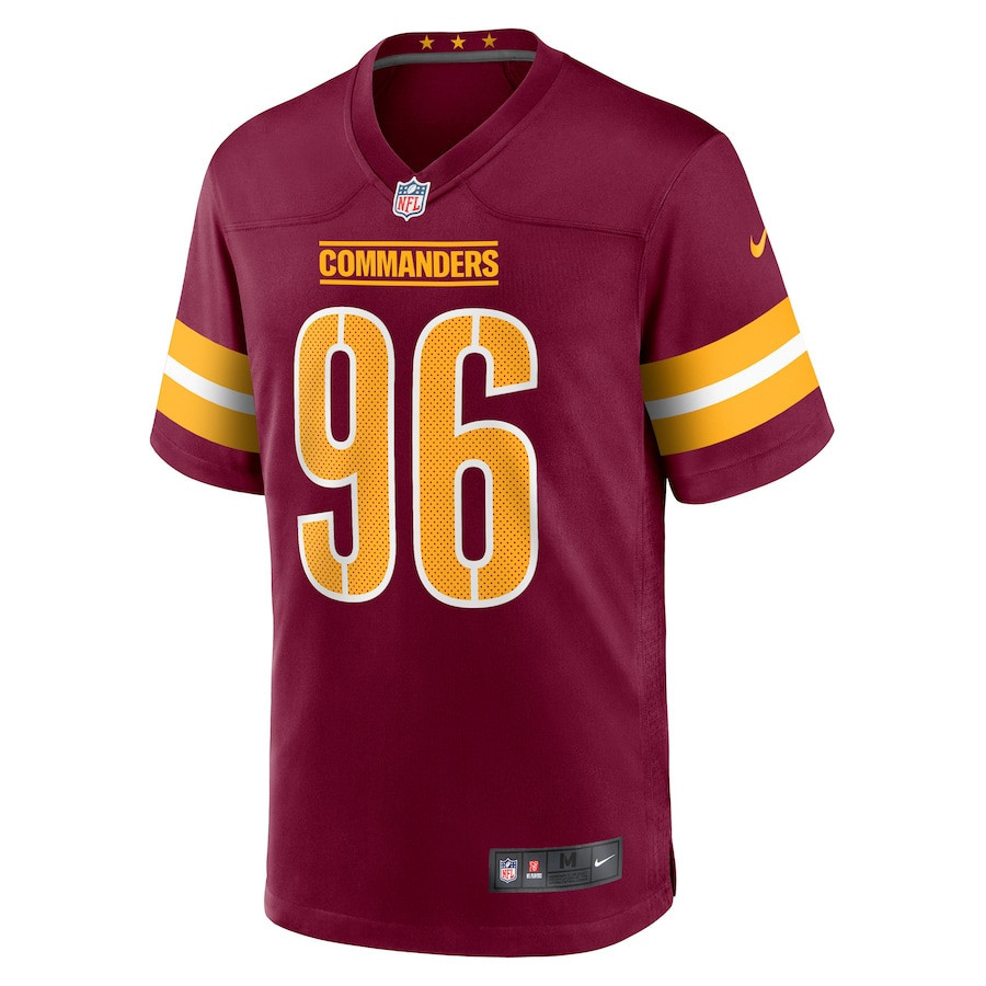 James Smith-Williams Washington Commanders Game Player Jersey - Burgundy