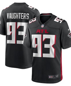 James Vaughters Atlanta Falcons Game Jersey - Black Nfl