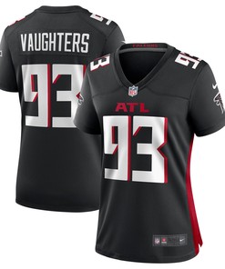 James Vaughters Atlanta Falcons Womens Game Jersey - Black Nfl