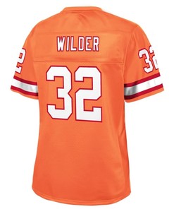 James Wilder Tampa Bay Buccaneers Nfl Pro Line Womens Retired Player Jersey - Orange