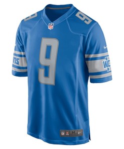 Jameson Williams 9 Detroit Lions 2022 Draft First Round Pick Player Game Jersey In Blue