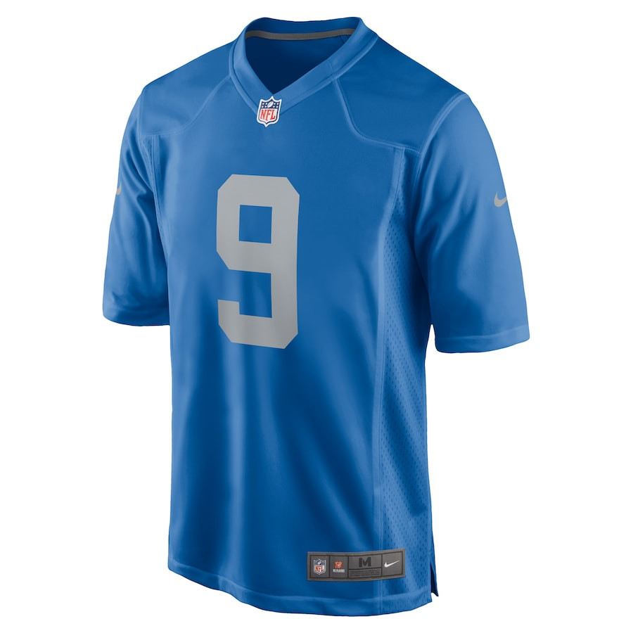 Jameson Williams 9 Detroit Lions Player Game Jersey - Blue