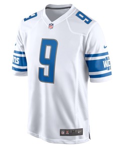 Jameson Williams 9 Detroit Lions Player Game Jersey - White