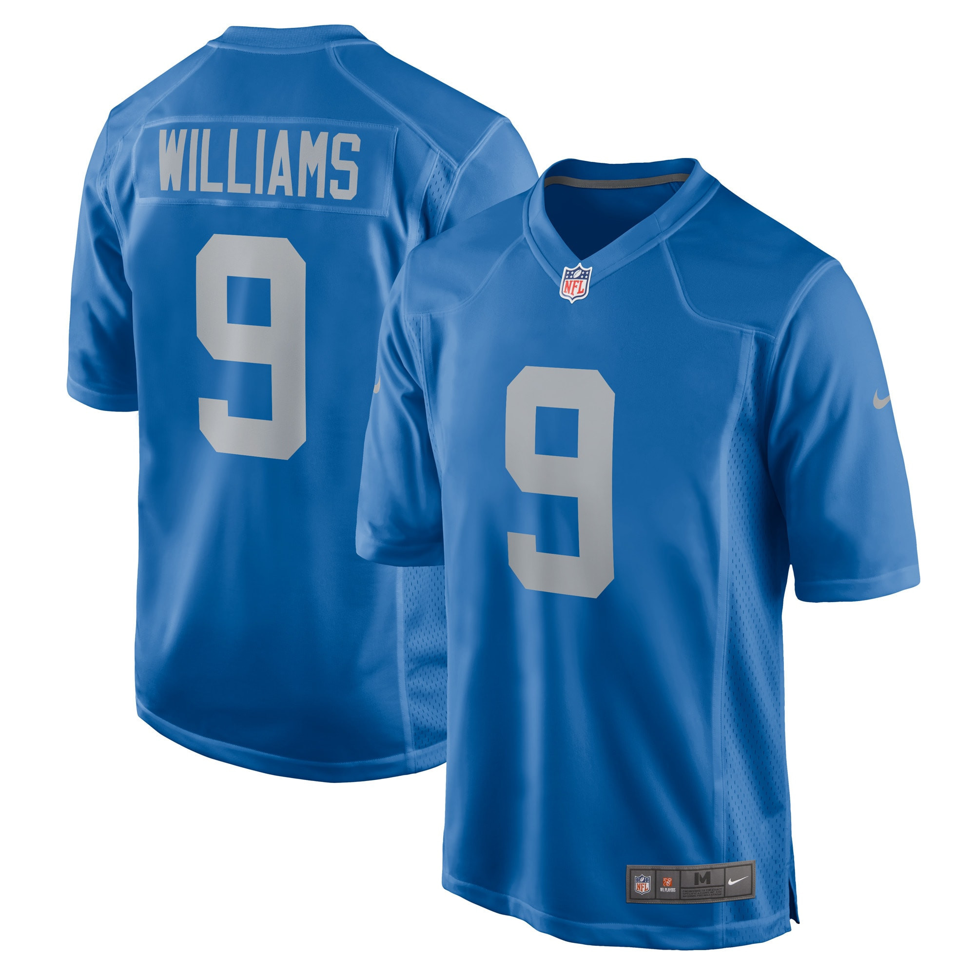 Jameson Williams Detroit Lions Player Game Jersey - Blue Nfl