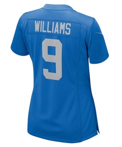 Jameson Williams Detroit Lions Women's Player Game Jersey - Blue