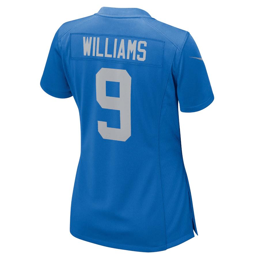 Jameson Williams Detroit Lions Women's Player Game Jersey - Blue