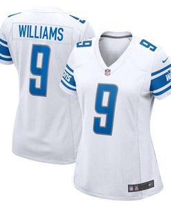 Jameson Williams Detroit Lions Womens Player Game Jersey White Nfl