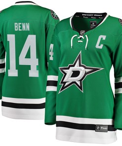Jamie Benn Dallas Stars Fanatics Branded Womens Home Breakaway Player Jersey Green Nhl