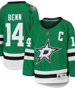 Jamie Benn Dallas Stars Home Replica Player Jersey - Kelly Green Nhl