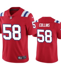 Jamie Collins New England Patriots Red Vapor Limited Jersey