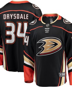 Jamie Drysdale Anaheim Ducks Fanatics Branded Home Breakaway Player Jersey - Black Nhl