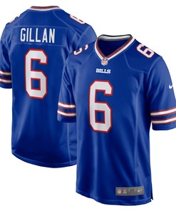 Jamie Gillan Buffalo Bills Game Jersey - Royal Nfl