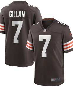 Jamie Gillan Cleveland Browns Game Jersey - Brown Nfl