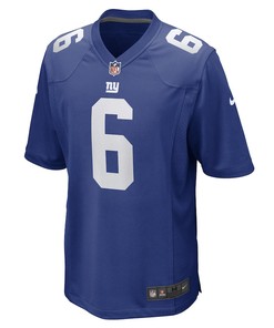 Jamie Gillan New York Giants Game Player Jersey - Royal