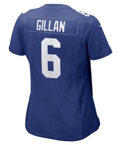 Jamie Gillan New York Giants Women's Game Player Jersey - Royal