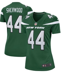 Jamien Sherwood New York Jets Womens Game Jersey - Gotham Green Nfl