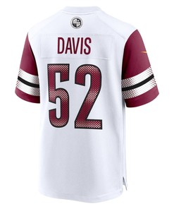 Jamin Davis 52 Washington Commanders Game Jersey - White