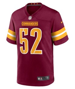 Jamin Davis Washington Commanders Player Game Jersey - Burgundy