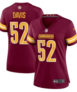 Jamin Davis Washington Commanders Women's Player Game Jersey - Burgundy